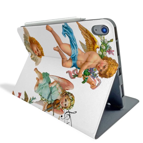 Cute Cupid Renaissance Angel case for apple iPad All Generations Air Pro Mini - Picture 2 of 4